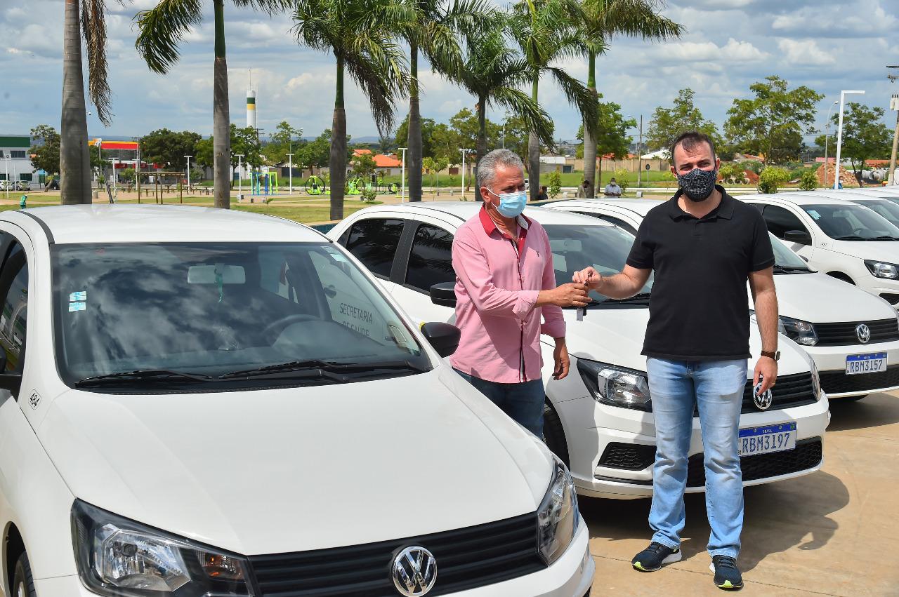 Aparecida de Goiânia: Gustavo Mendanha renova frota da Saúde e Educação com 47 novos veículos