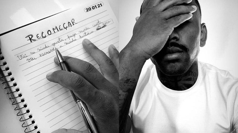 Nego do Borel fala sobre 'recomeço' no Instagram