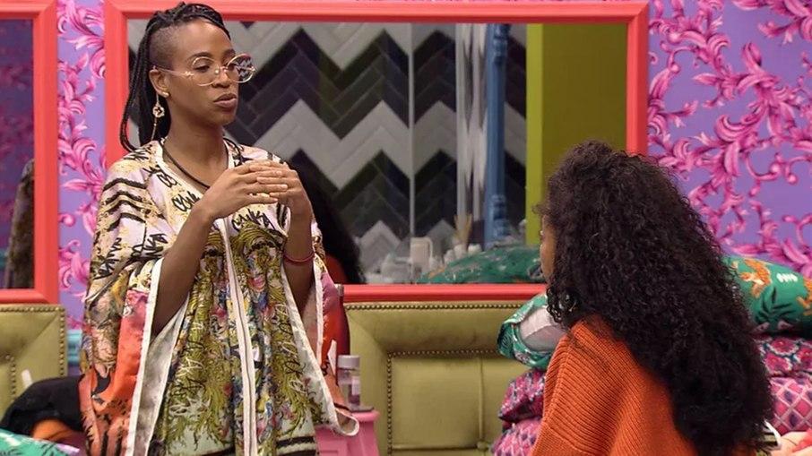 'BBB 21': Após trégua, Karol Conká volta a falar mal de Lucas: 