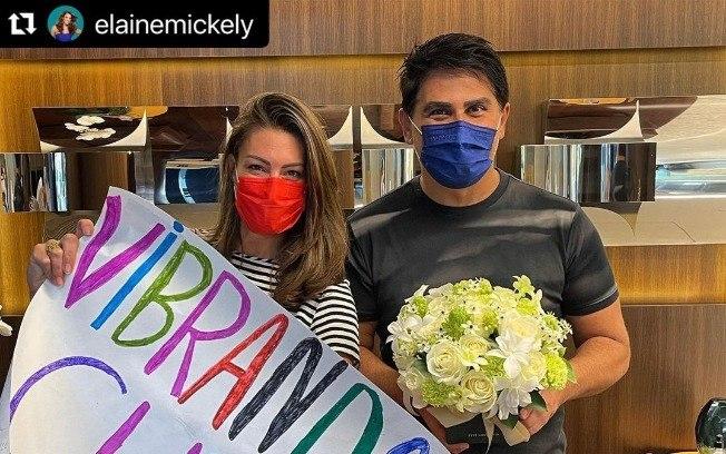 César Filho se recupera da Covid-19 e tem alta hospitalar: 