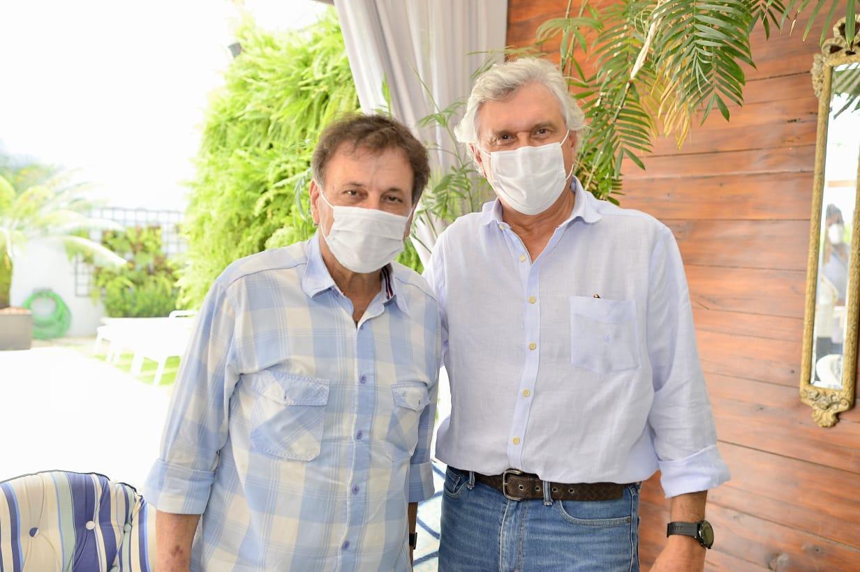 Em visita a Adib Elias, Caiado volta a pedir conscientização da população quanto aos cuidados contra Covid-19