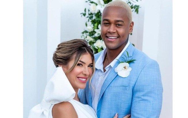 Léo Santana e Lorena Improta se casam no civil: 