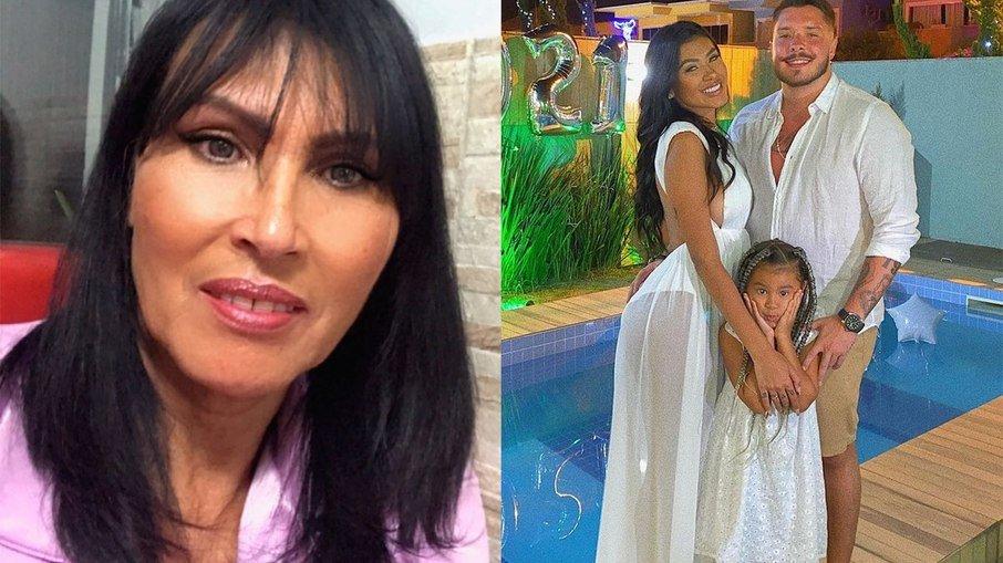 Ronan Souza proíbe a mãe de Pocah de ver a neta, diz jornal