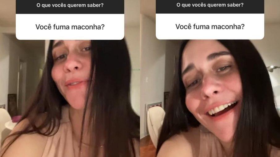 Alessandra Negrini responde se fuma maconha