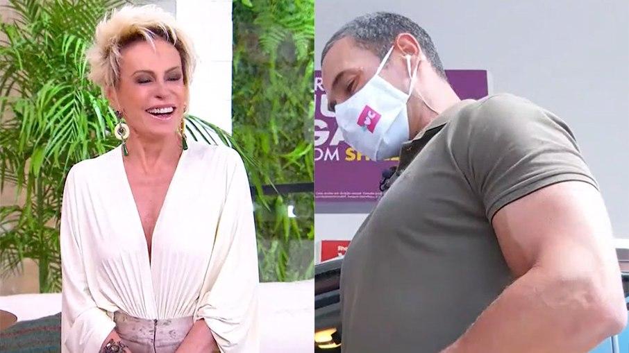 Ana Maria elogia repórter ao vivo no 