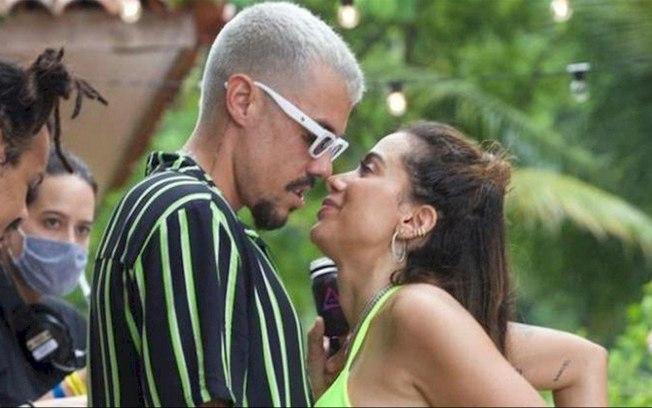 Anitta foi conquistada por Lipe Ribeiro com letra de pagode