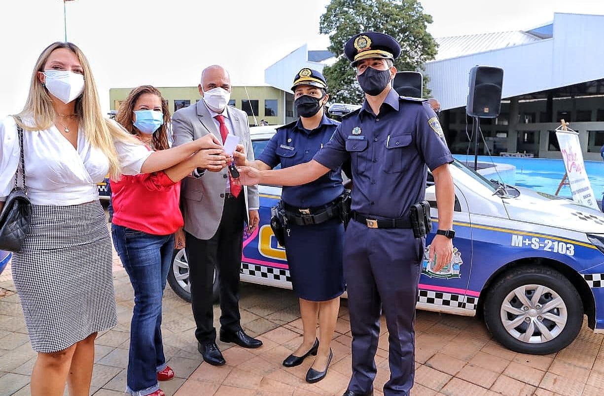Goiânia: Programa Mulher Mais Segura recebe novas viaturas