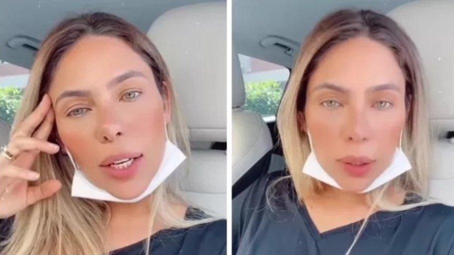 Influenciadora com Covid-19 sai de casa para andar: 