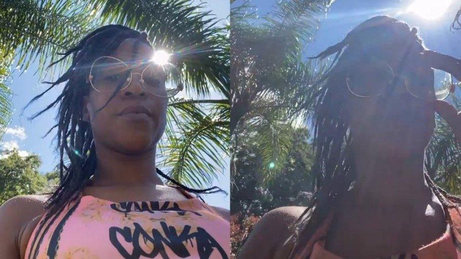 Karol Conká volta às redes sociais com stories na natureza