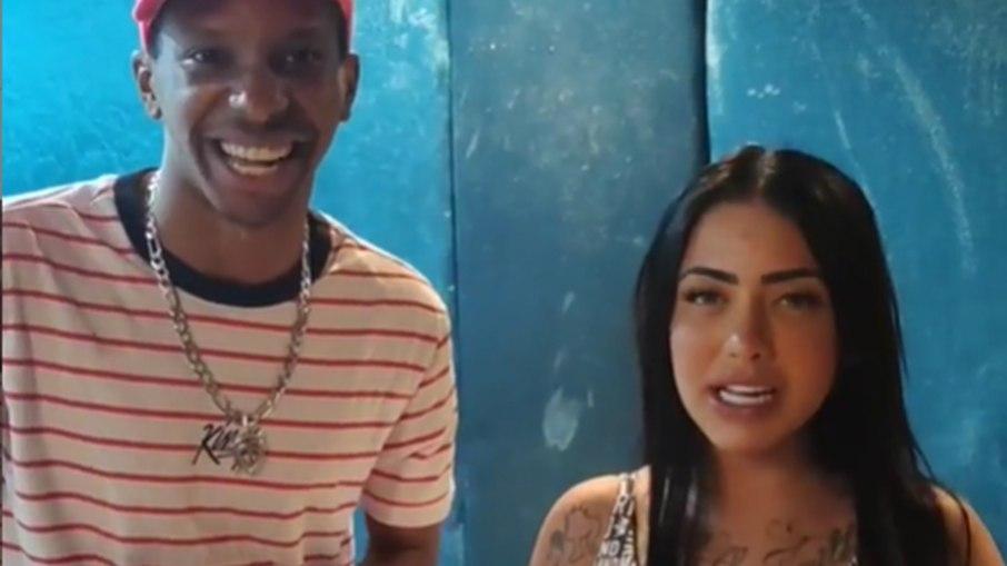 Lucas Penteado e MC Mirella gravam música juntos