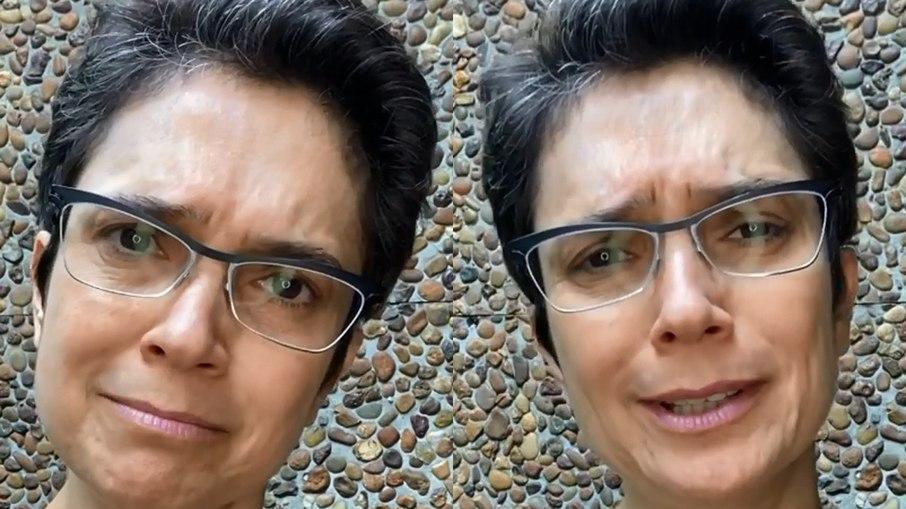 Sandra Annenberg se emociona ao falar da pandemia: 