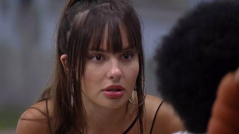 Thaís chora após não ser escolhida por Fiuk para o Vip: 