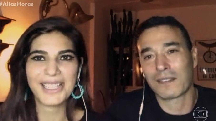 Tudo pela dona Lurdes! Andréia Sadi se nega a contar caos no governo para Rizek