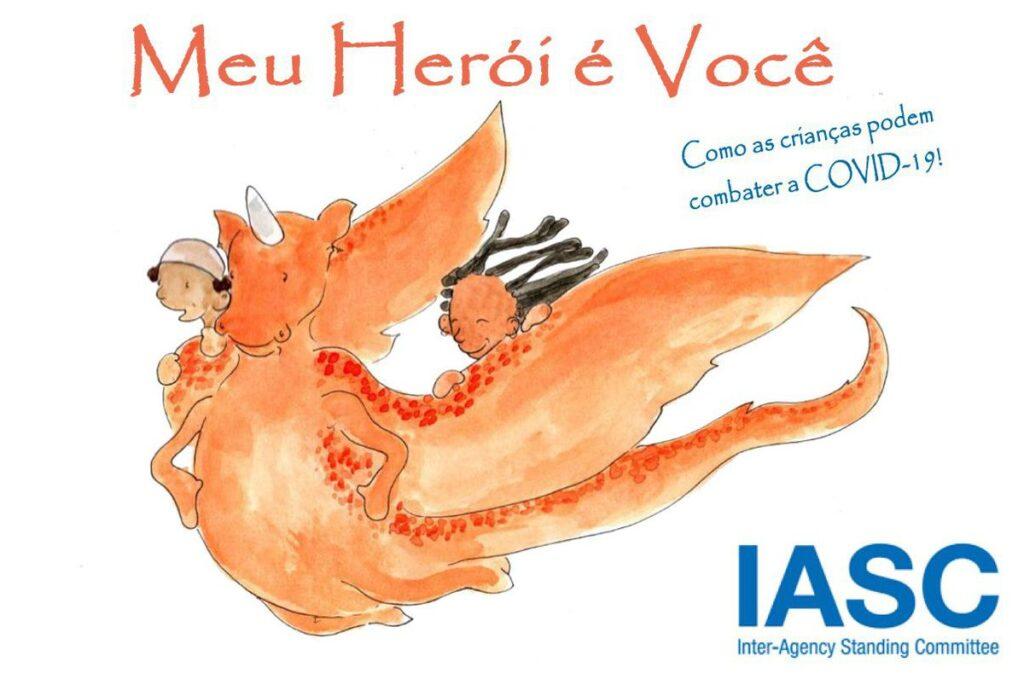 Livro ajuda crianças a se protegerem do novo coronavírus