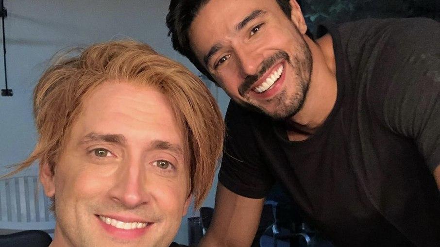 Lucas Gil pede oração por Paulo Gustavo e relembra gravação de humorístico