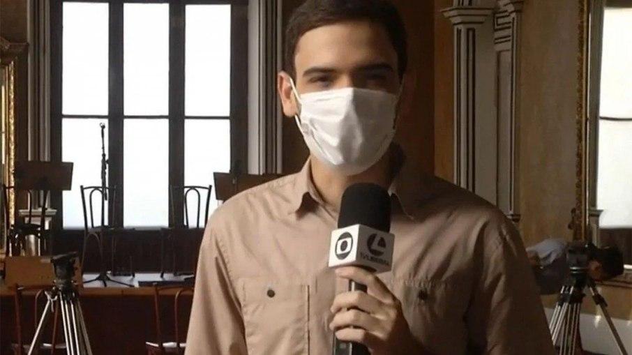 Afiliada da Globo erra e troca nome do repórter Mario Carvalho por palavrão