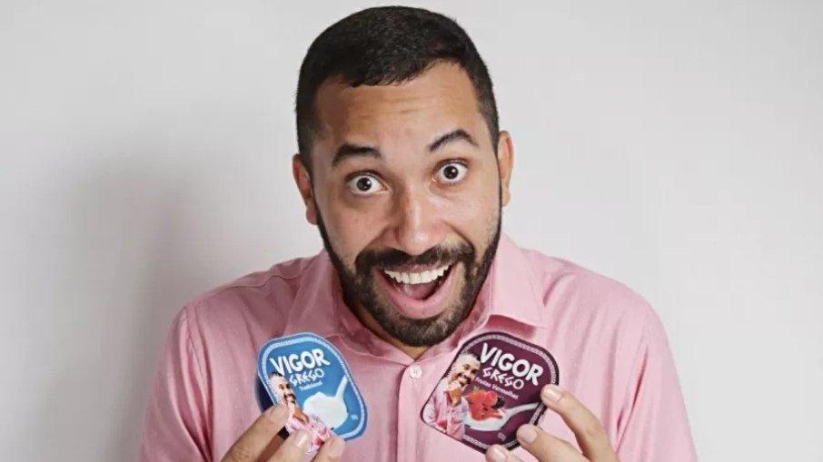 'BBB 21': Vigor anuncia Gilberto como garoto propaganda
