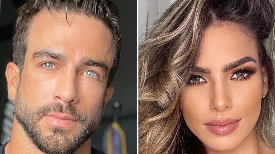 Ex-bailarina do Faustão desmente affair com ex de Pugliesi; ele confirma