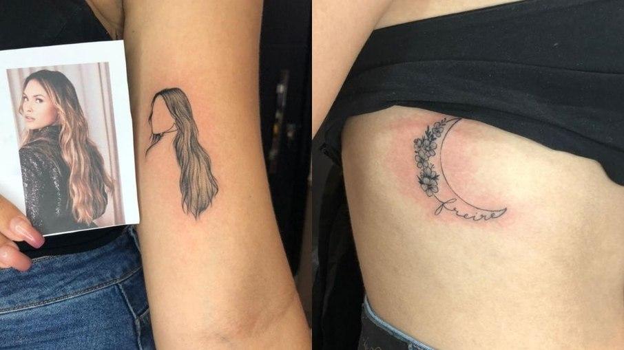 Fã homenageia Juliette e Sarah com tatuagem e acaba alvo de críticas