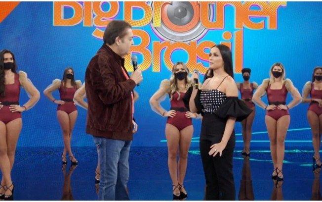 Faustão choca Juliette ao dizer que Domingão vai acabar: 