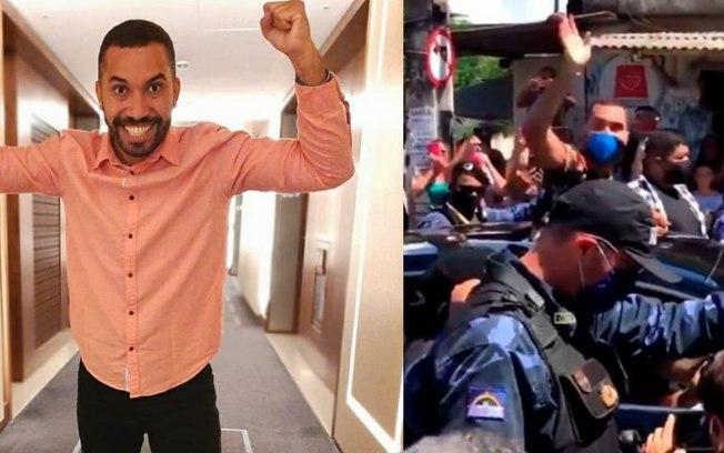 Gilberto volta para Pernambuco e ganha carreata em sua homenagem