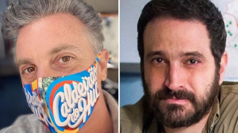 Huck e Caco Ciocler falam dos fura-filas da vacina; sobrou até para Taís Araújo