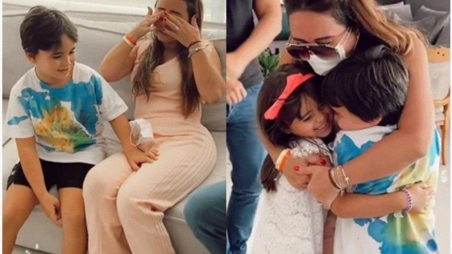 Irmã de Sabrina, Karina Sato se emociona ao vencer Covid-19