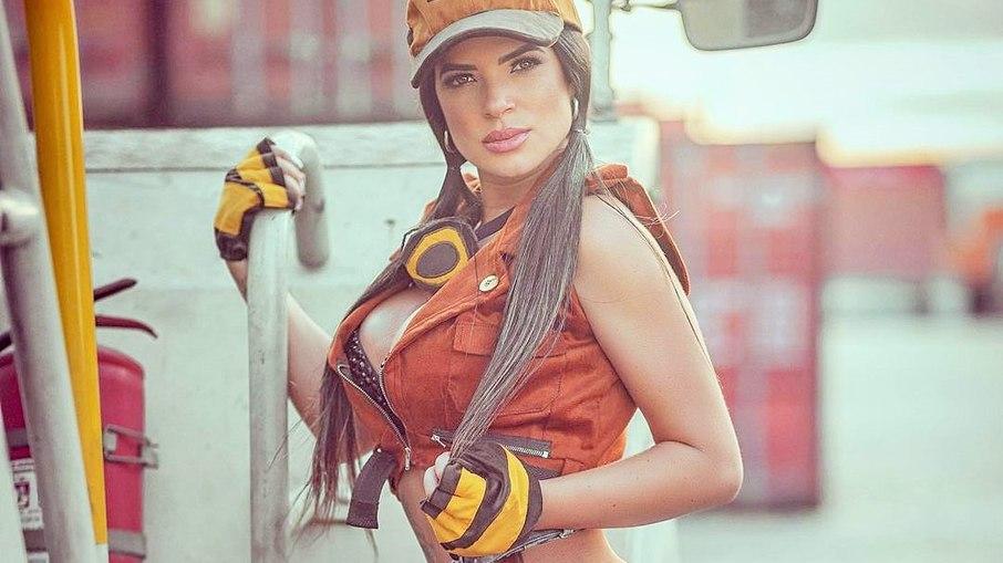 Kethellen Soares, musa fitness sensação nas redes agora é capa de revista