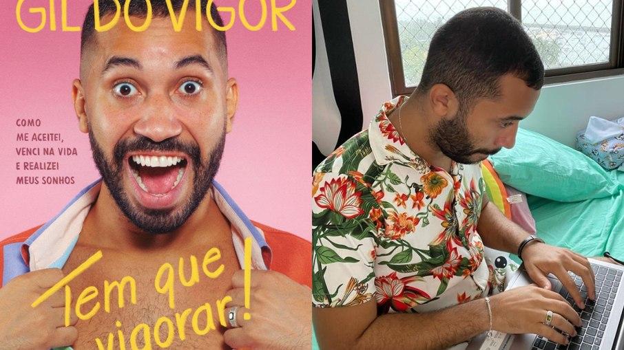 Livro de Gil do Vigor já tem capa: 'Tem que Vigorar!'