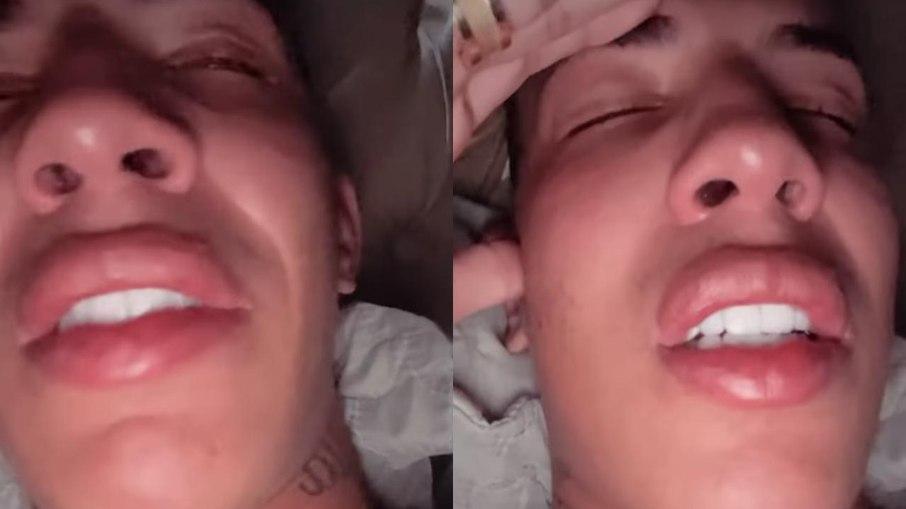 MC Don Juan chora ao anunciar que namorada perdeu bebê: 