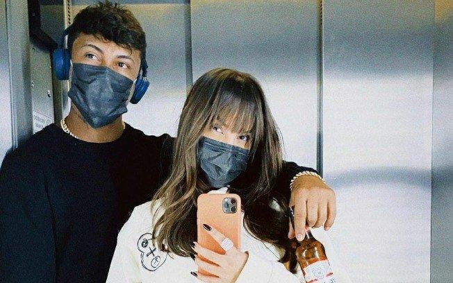 Thais Braz assume relacionamento com o rapper Xama