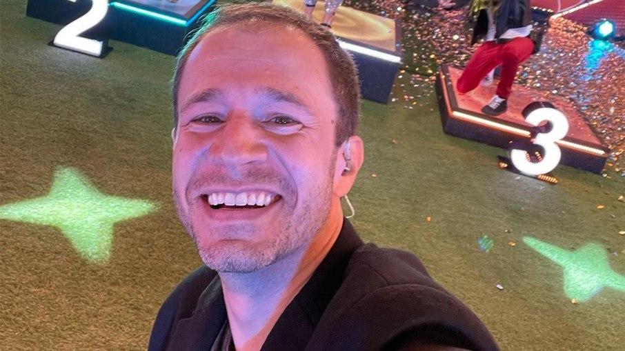 Tiago Leifert comemora final do 'BBB 21': 