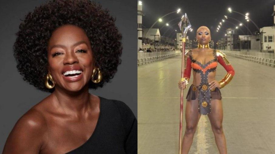 Viola Davis posta vídeo de rainha de bateria em seu perfil