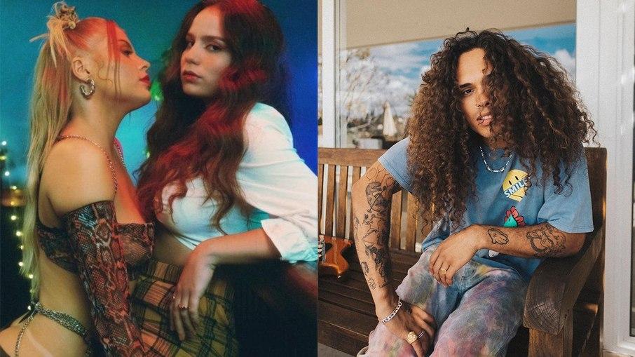 Vitão comenta beijo de Luísa Sonza e Carol Biazin em clipe: 