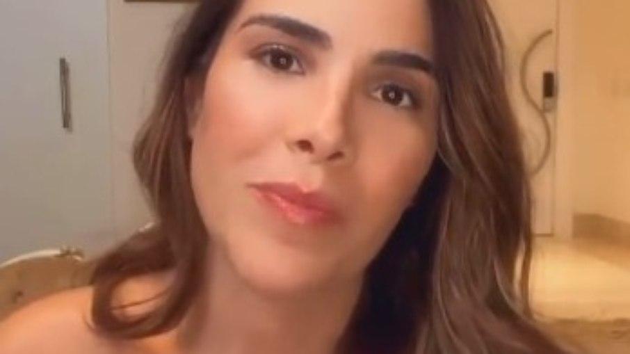 Wanessa explica por que se afastou das redes: 