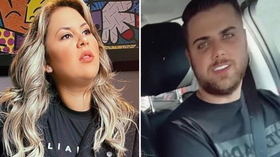 Zé Neto prestigia lançamento da coleção de sapatos de sua mulher para Lia Line