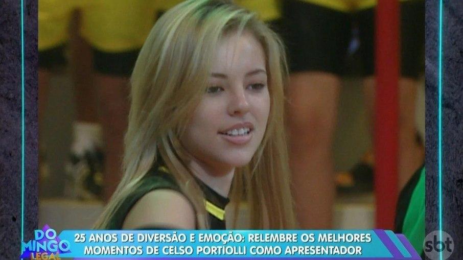 Celso Portiolli relembra quando Paolla Oliveira foi assistente de palco no SBT