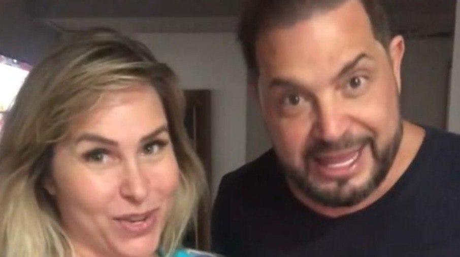 Ex-Paquita Sorvetão e marido pedem patrocínio em vídeo: 'Casal hétero e cristão'