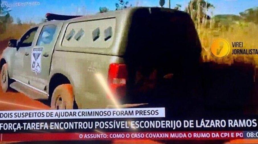 GloboNews comete gafe e confunde serial killer com Lázaro Ramos