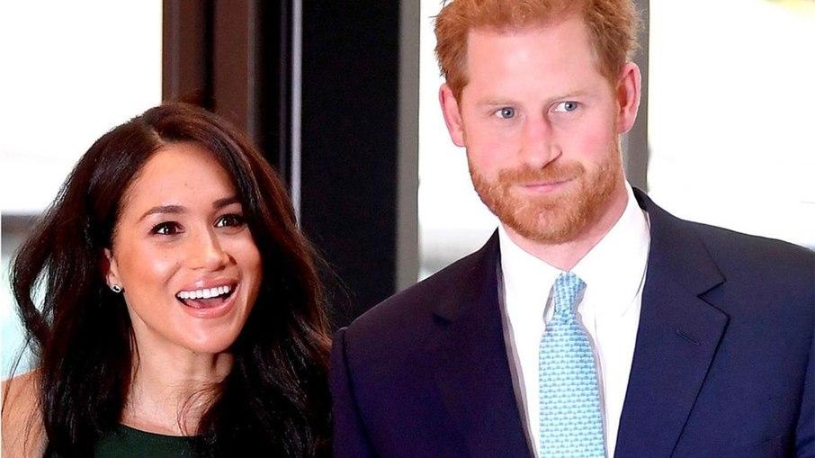 Harry e Meghan são rebaixados na hierarquia da Família Real