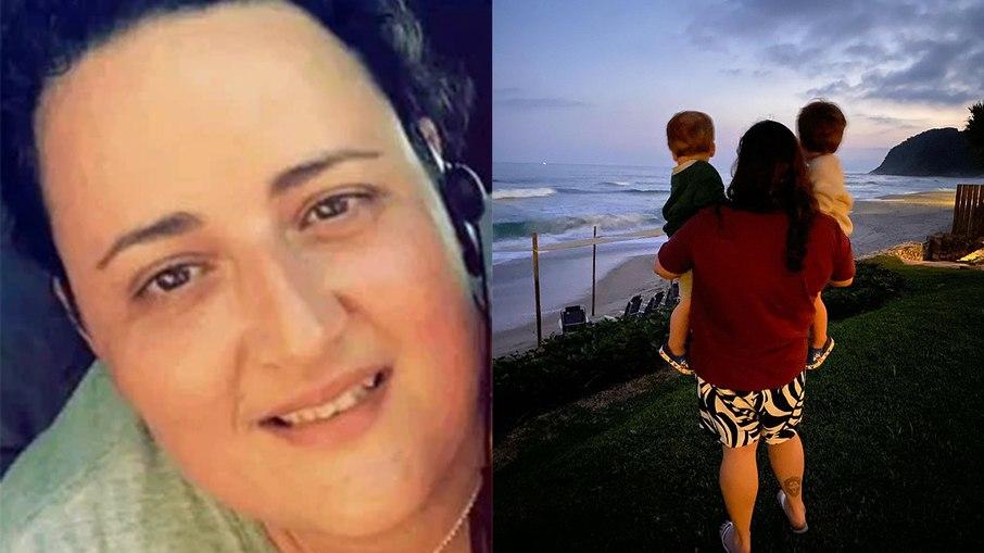 Irmã de Paulo Gustavo posta foto com os filhos do ator: 