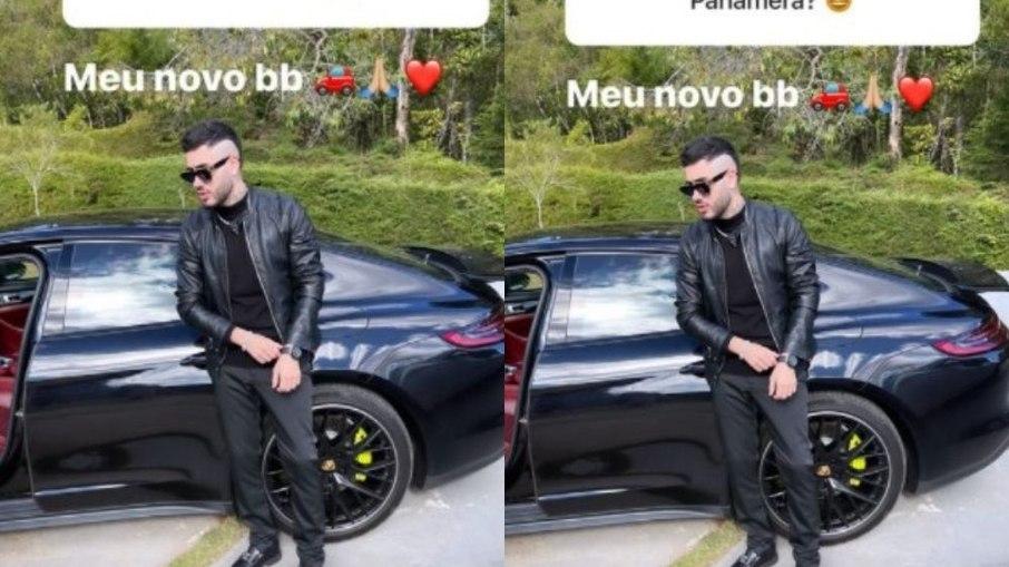 Kevinho ostenta Porsche de R$ 620 mil nas redes: 