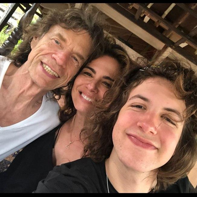 Luciana Gimenez homenageia Mick Jagger em dia dos pais na Inglaterra