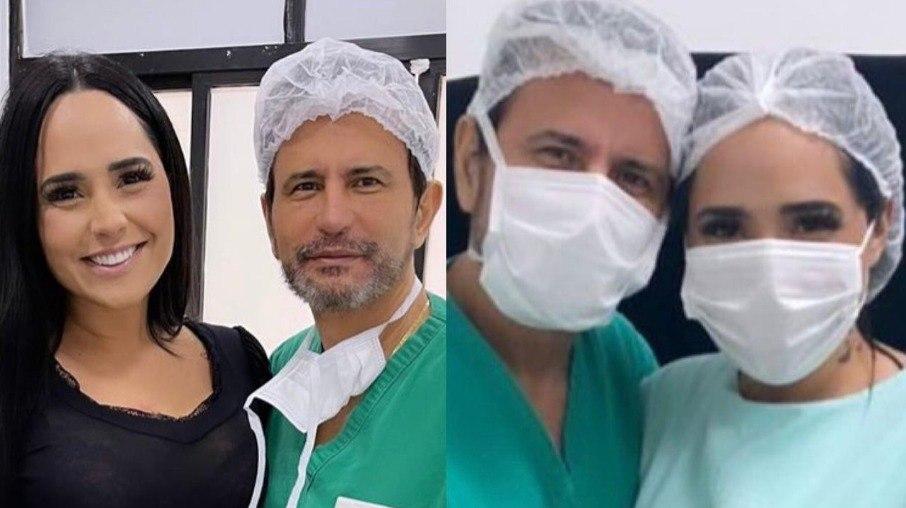 Perlla coloca silicone pela quinta vez: 'Sedada cantando louvor'