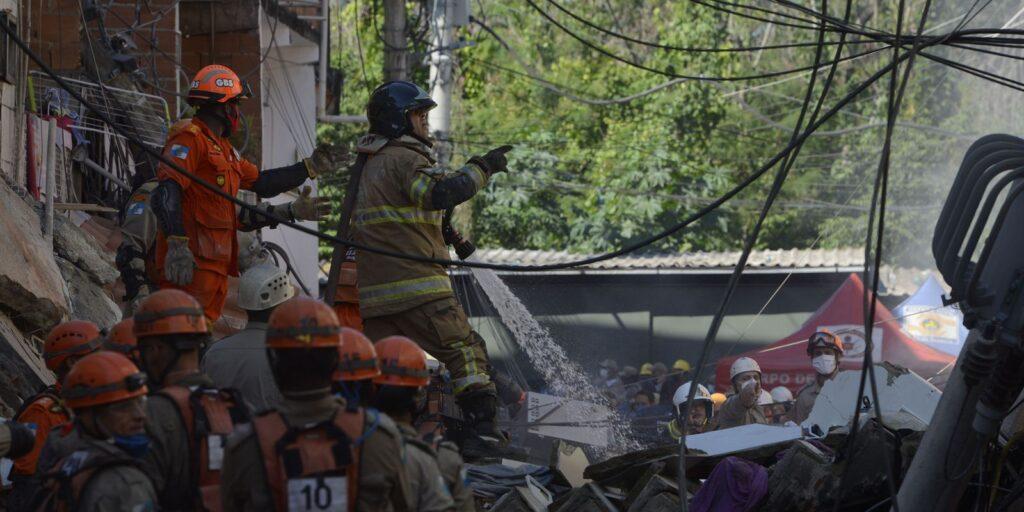 Polícia do Rio monta força-tarefa para apurar desabamento de prédio