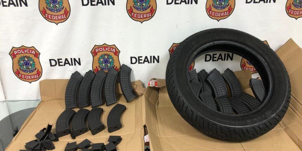 Polícia Federal combate tráfico de armas no Rio e em São Paulo