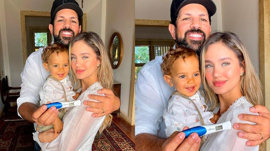 Sorocaba e Biah Rodrigues anunciam a chegada de mais um filho