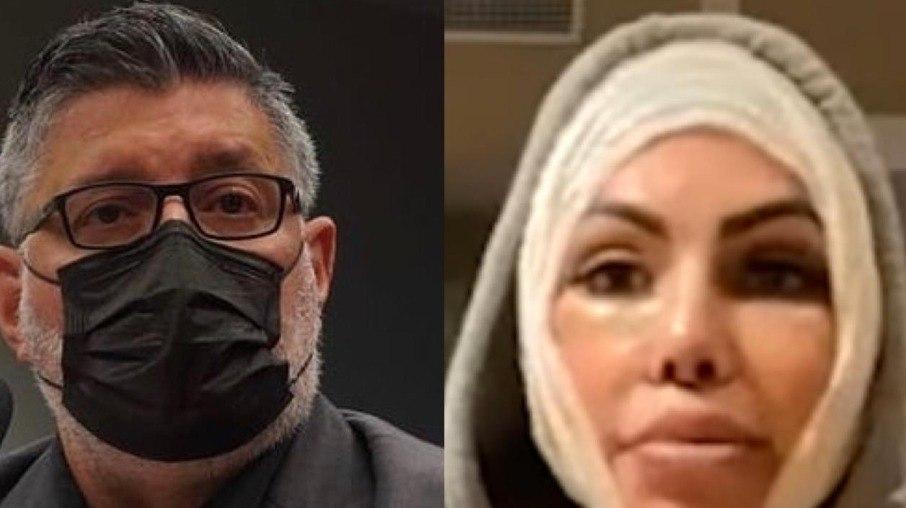 Alexandre Frota presta queixa contra influencer expulsa de festa clandestina