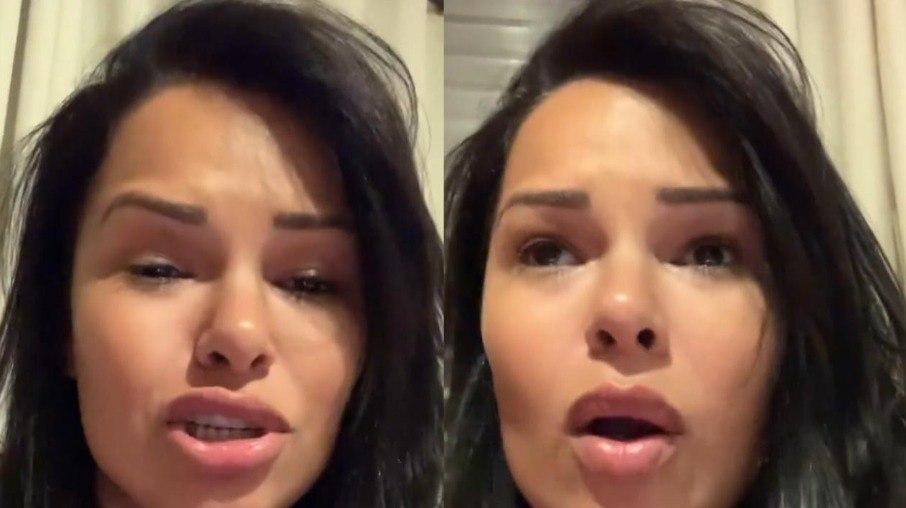 Ariadna chora após ataques transfóbicos: 