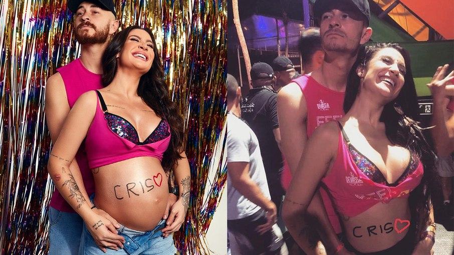 Bianca Andrade e Fred recriam foto antiga: 